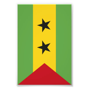 Foto bandeira de São Tomé e Príncipe