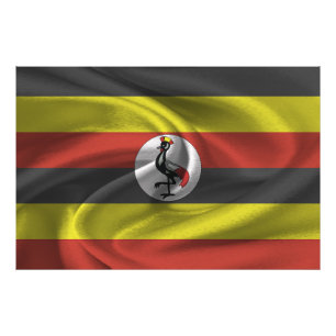 Foto Bandeira de Uganda