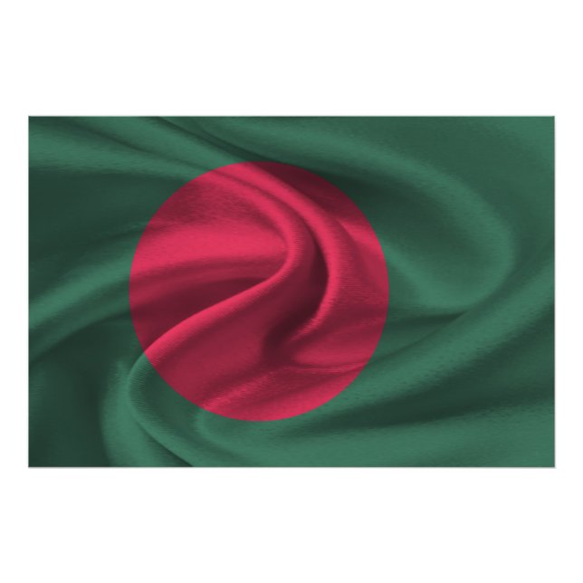 Foto Bandeira do Bangladesh (Frente)