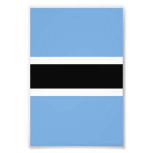 Foto Bandeira do Botsuana