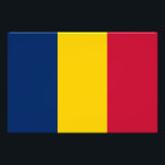 Foto Bandeira do Chade<br><div class="desc">Bandeira patriótica do Chade.</div>