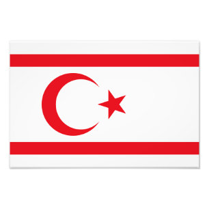 Foto Bandeira do Chipre do Norte