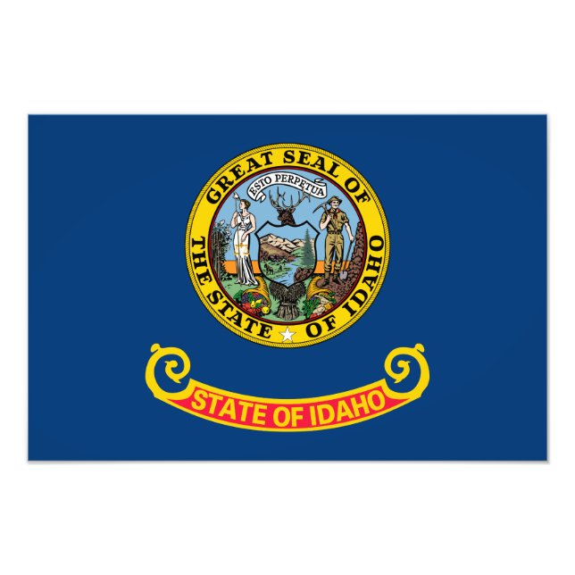 Foto Bandeira do Estado de Idaho (Frente)