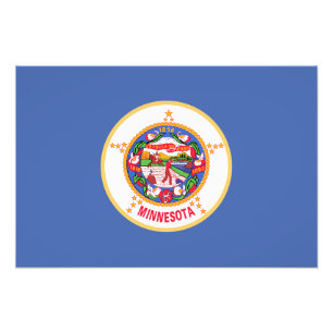 Foto Bandeira do estado de Minnesota
