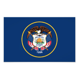 Foto Bandeira do Estado de Utah