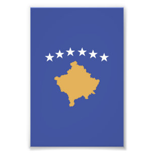Foto Bandeira do Kosovo