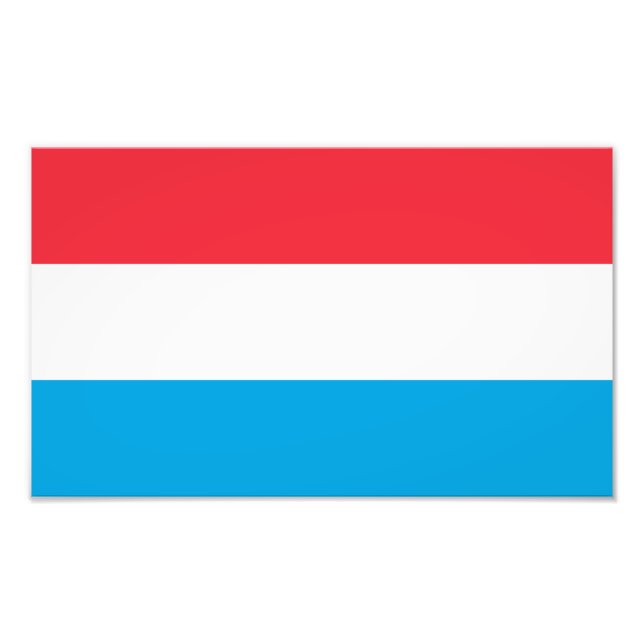 Foto Bandeira do Luxemburgo (Frente)