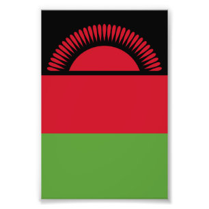 Foto Bandeira do Malawi