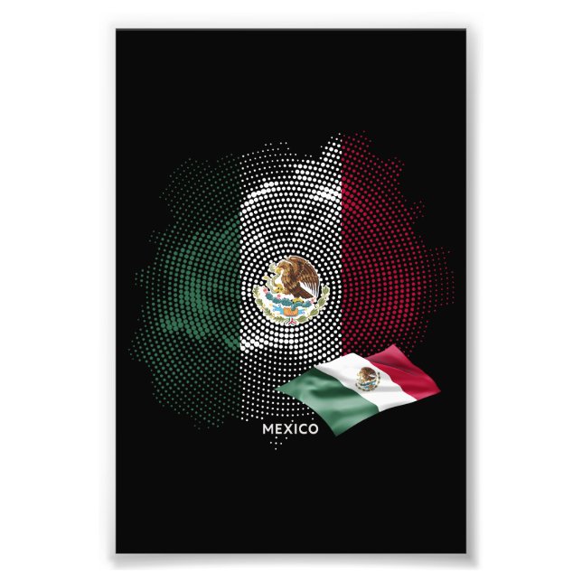 Foto bandeira do México (Frente)
