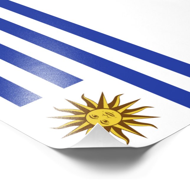 Foto bandeira do Uruguai (Borda)