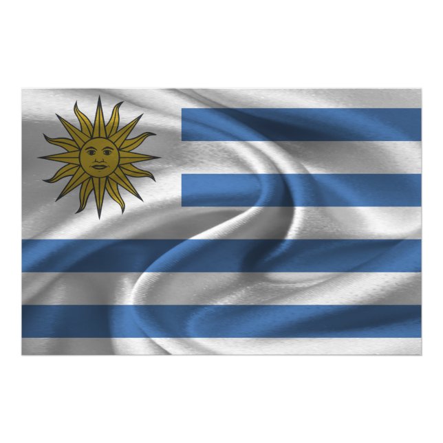Foto Bandeira do Uruguai (Frente)