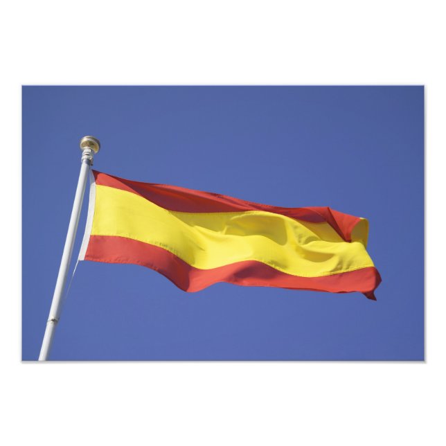 Foto Bandeira espanhola RF) (Frente)