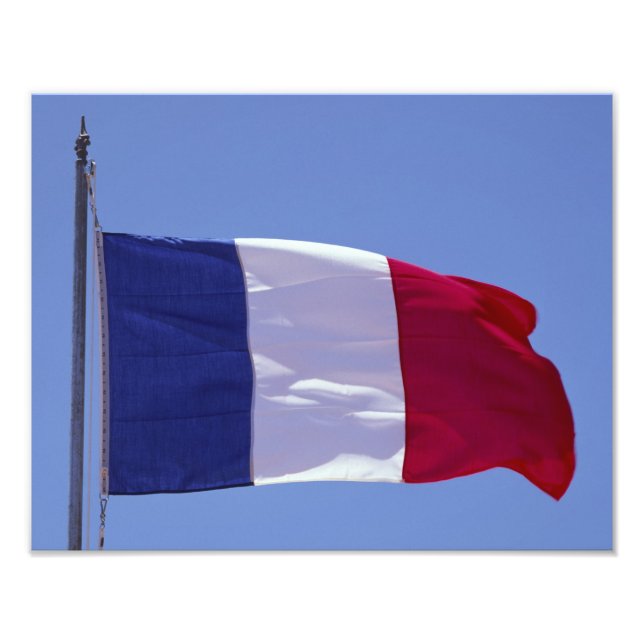 Foto bandeira francesa (Frente)