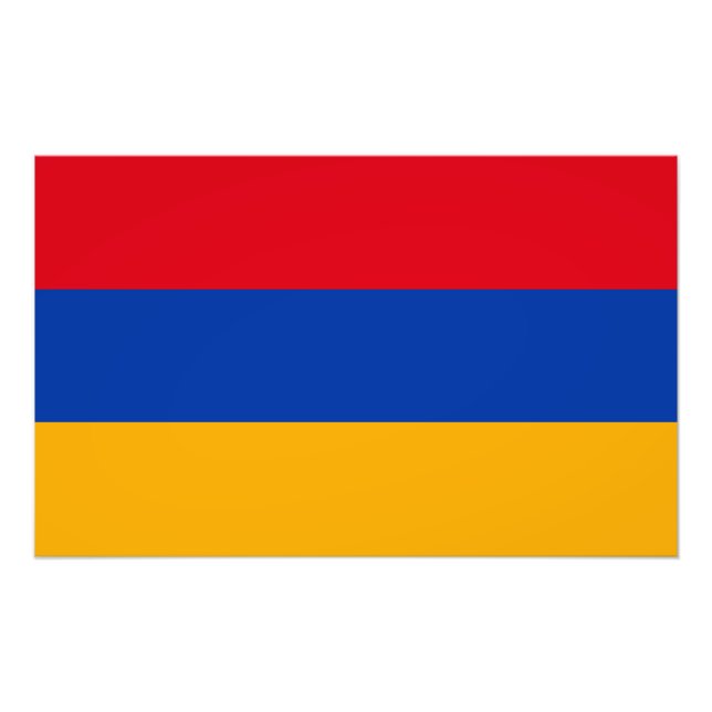 Foto Bandeira Patriótica Armênia (Frente)
