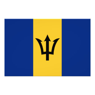 Foto Bandeira Patriótica Barbados