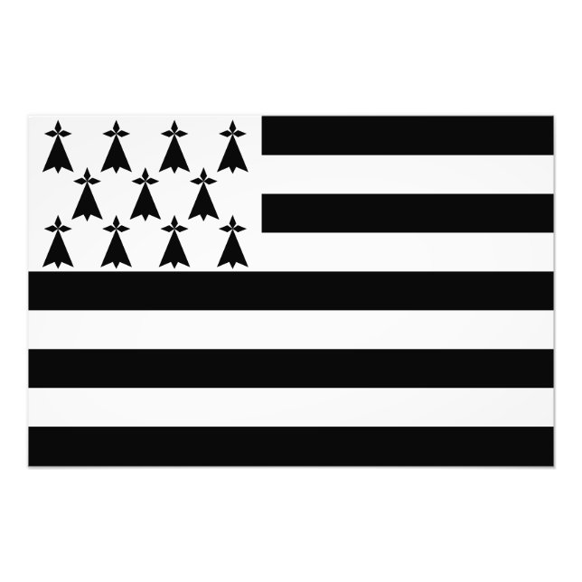 Foto Bandeira Patriótica da Bretanha (Frente)