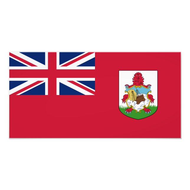Foto Bandeira Patriótica das Bermudas (Frente)