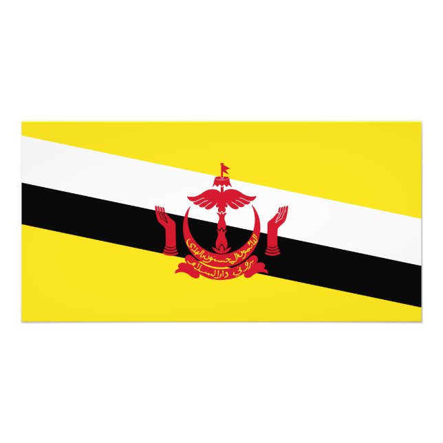 Foto Bandeira Patriótica de Brunei (Frente)