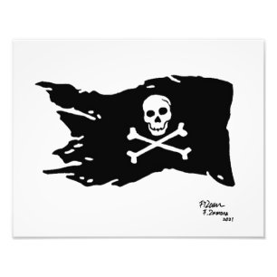 Foto Bandeira Pirata.
