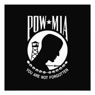 Foto Bandeira POW MIA: Soldados desaparecidos da Guerra