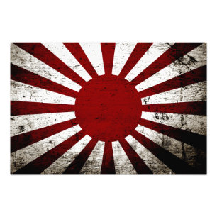 Foto Bandeira preta de Sun de ascensão de Japão do