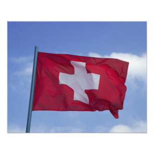 Foto Bandeira Suíça RF)