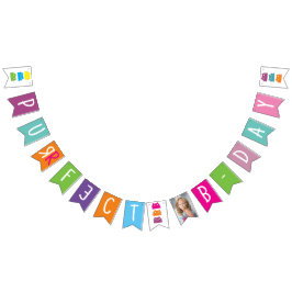 Foto: Bandeiras de Bunting Aniversário