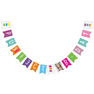 Foto: Bandeiras de Bunting Aniversário