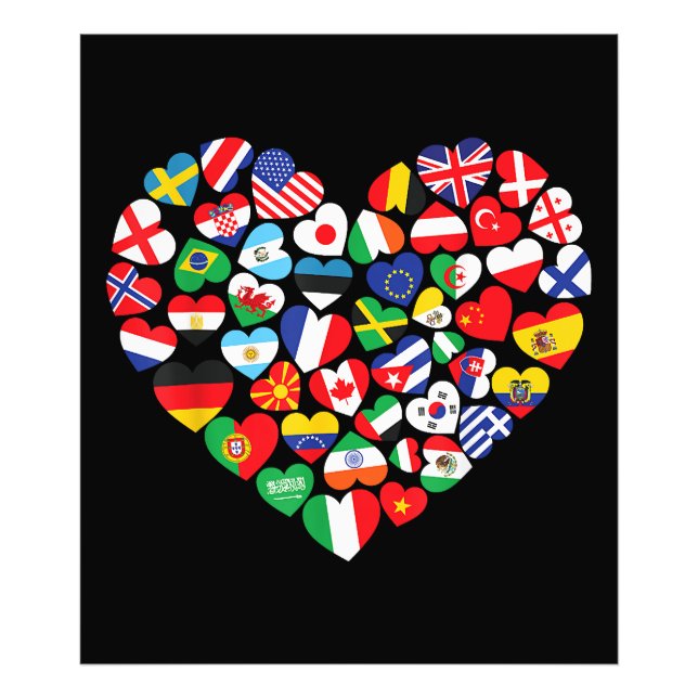 Foto Bandeiras de países de bandeira internacional mund (Frente)