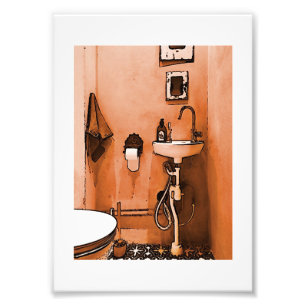 Foto Banheiro Peachy Funky
