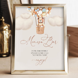 Foto Bar Mimosa - Sinal Chá de fraldas do Urso com Balõ