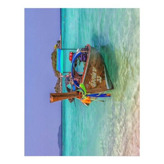 Foto Barco cauda longa, Koh Lipe, Tailândia (Frente)