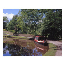 Barco estreito  Canal Peak Forest Marple