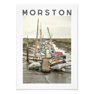 Foto Barcos de Morston na Maré Baixa, North Norfolk