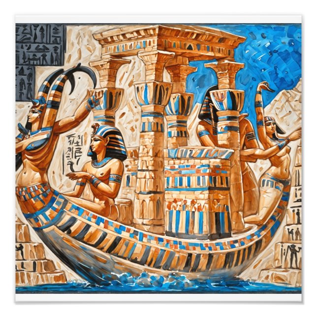 Foto Barcos faraônicos (Frente)