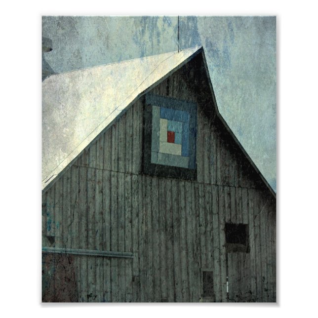 Foto Barn Quilt Grunge (Frente)