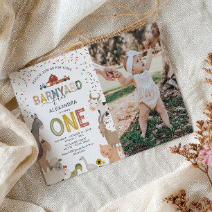 Foto: Barnyard Fazenda Primeiro Convite de Anivers