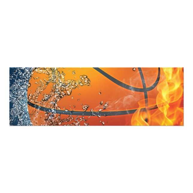Foto Basquete flamejante (Frente)
