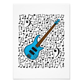 Foto Bass Guitar Musical Notes Bassista Musical