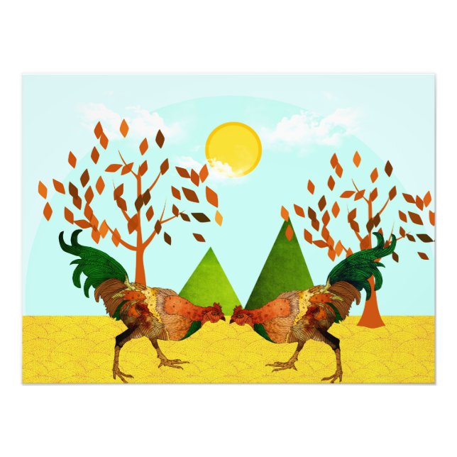 Foto Batalha de Roosters (Frente)