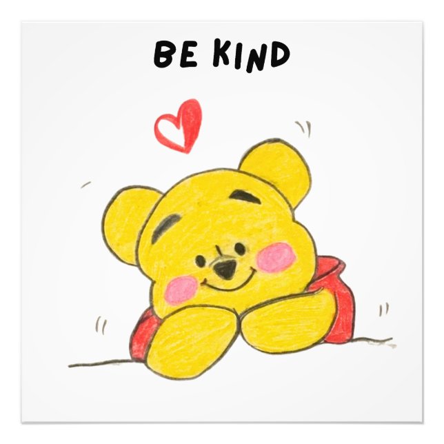 Foto be kind (Frente)