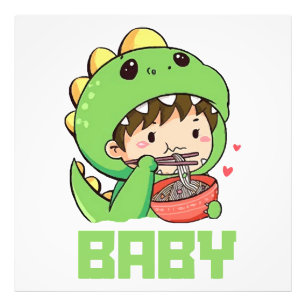 Foto bebê godzilla