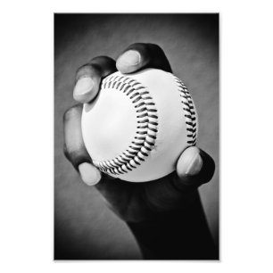 Foto beisebol na mão