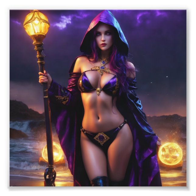 Foto Bela Fantasia Warlock com Scepter Babe (Frente)
