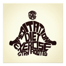 Foto Bela Meditação - arte motivadora de parede