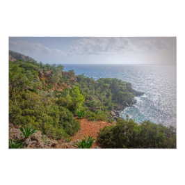 Foto Belo litoral na Ilha de Creta, Grécia