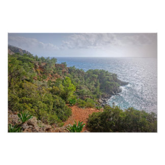 Foto Belo litoral na Ilha de Creta, Grécia