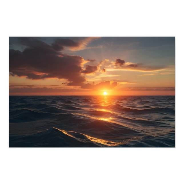Foto Belo mar do sol (Frente)