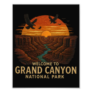 Foto Bem-vindo à Embroiderme Grand Canyon National USA