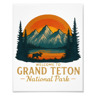 Foto Bem-vindo à Embroiderme Grand Teton National USA